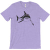 sharks with frickin laser beams t shirt soft funny austin powers tee d T-Shirt