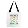 All I Want For Christmas Is Pizza Ugly Christmas For Light Tote Bags