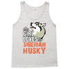 This Girl Loves Siberian Husky Tank Top