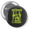 brass monkey Pin-back button