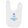 keep calm and grandaddy on! Baby Bibs