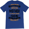 Super Cool Mother Of A Freaking Awesome Son T-Shirt
