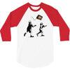 banksy kids play t.v. ball 3/4 Sleeve Shirt