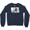 muay thai mma gym sport gym train Crewneck Sweatshirt