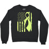 lyme disease awareness Crewneck Sweatshirt