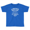 21st birthday gift limited edition 1997 Toddler T-shirt