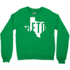 Beto Texas Map Crewneck Sweatshirt