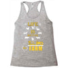 life is better1 Racerback Tank