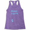 Muggle On Board Blue Racerback Tank