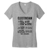 Electrician Women's V-Neck T-Shirt
