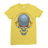 skull Ladies Fitted T-Shirt