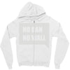 no ban no wall Zipper Hoodie