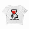 party a drink Crop Top