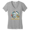 worm of grooviness Women's V-Neck T-Shirt