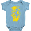 badger crest Baby Bodysuit