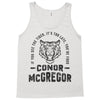 if you see the tiger you're too late you're food 2400x3200 Tank Top