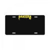 pantera yellow logo License Plate