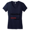 grandma loading Women's V-Neck T-Shirt