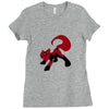 deadpool Ladies Fitted T-Shirt