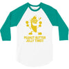 jelly time banana 3/4 Sleeve Shirt
