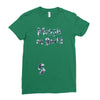 Muggle On Board Navy Ladies Fitted T-Shirt