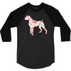 flower 3/4 Sleeve Shirt