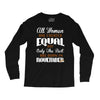 all women are created equal but only the best are born in november Long Sleeve Shirts