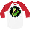 CUTE SNAKE 3/4 Sleeve Shirt