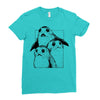 porg Ladies Fitted T-Shirt
