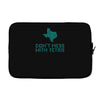 don't mess with tetris Laptop sleeve