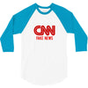 CNN Fake News 3/4 Sleeve Shirt