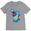 blue crocodile! V-Neck Tee