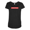 christmas hypebeast Maternity Scoop Neck T-shirt