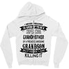 Super Cool Grandmother Of A Freaking Awesome Grandson Zipper Hoodie