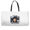 send me location khabib Weekender Totes