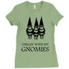 gnomies Ladies Fitted T-Shirt