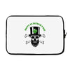 happy saint patrick day skull Laptop sleeve