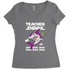 Teacher Shark Doo Women's Triblend Scoop T-shirt