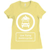 low flying motorcycles Ladies Fitted T-Shirt