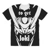 i'm up all night to get loki All Over Women's T-shirt