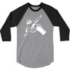 snowboarder freestyle piste snowboarden sport 3/4 Sleeve Shirt