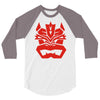 decepticon bowser   mono 3/4 Sleeve Shirt