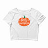 halloween little pumpkin Crop Top