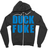 duck fuke Zipper Hoodie