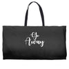 go away Weekender Totes