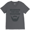 mens bearded V-Neck Tee