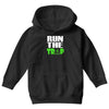 run the trap Youth Hoodie
