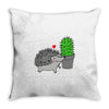prickly love Throw Pillow