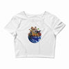 world animal Crop Top