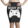 body gaming Pencil Skirts